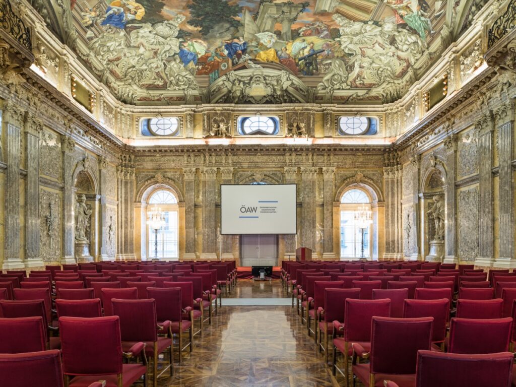 Main Hall in the Main Building of the Austrian Academy of Sciences